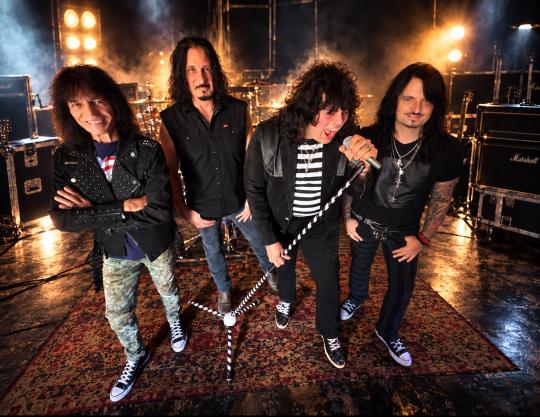 Picture of members of QUIET RIOT